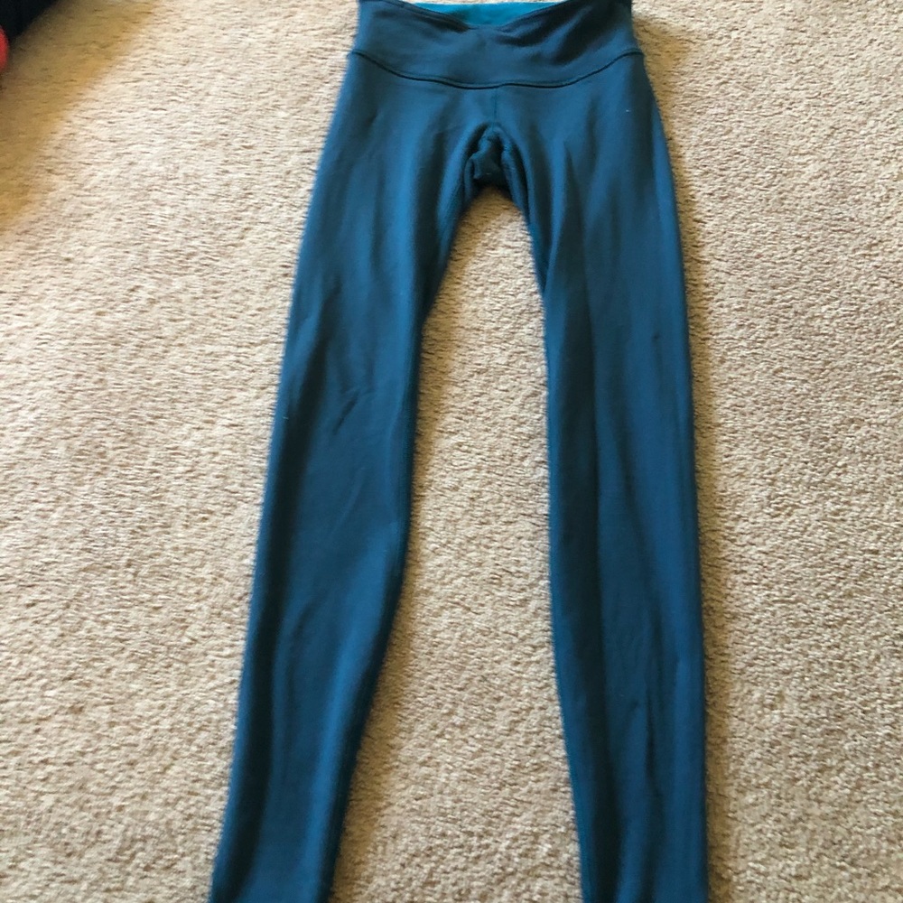 Lululemon 2 sided leggings